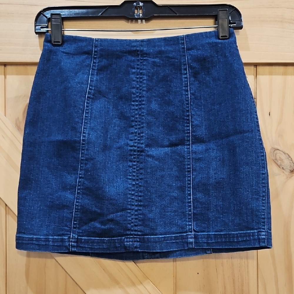 Altar'd State | Denim Mini Skirt | Small